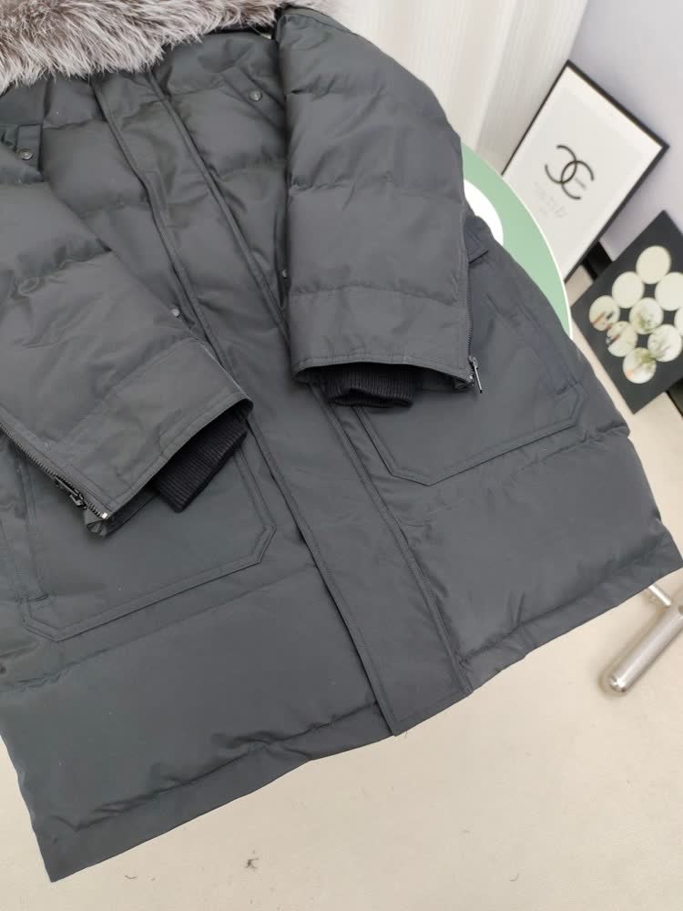 Moose Knuckles Fur Hood Long Down Parka Moose Knuckles Fur Hood Long Down Parka